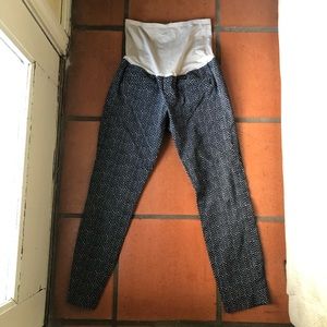 Full panel GAP maternity work pants